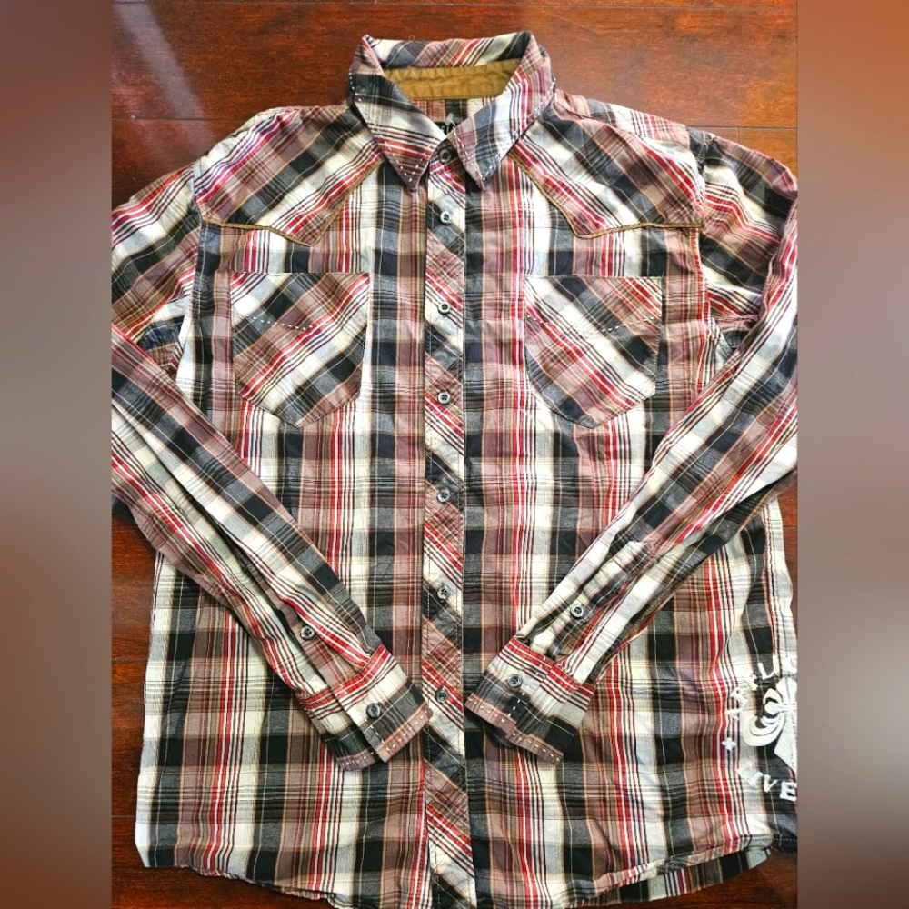 Affliction Western Shirt